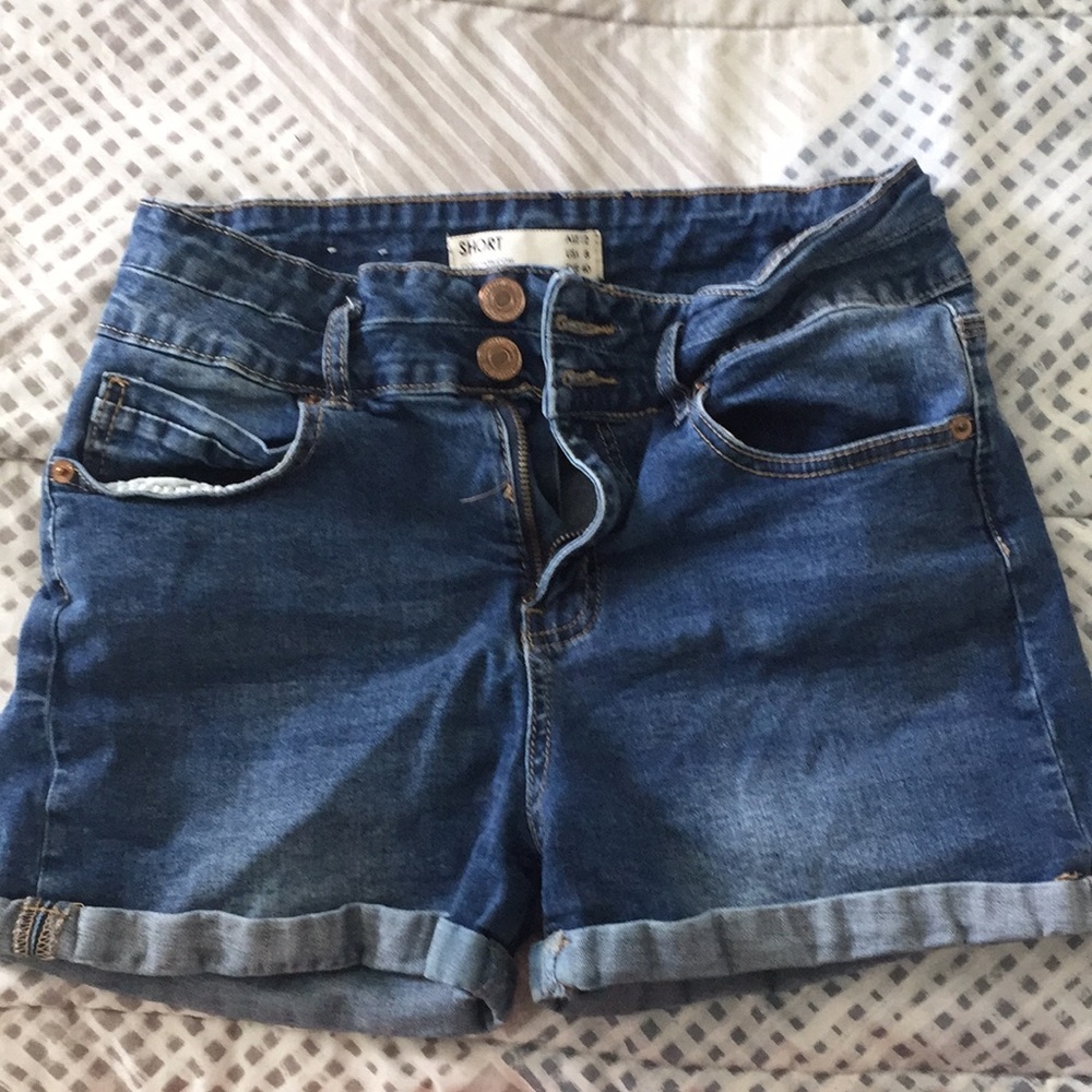High waisted shorts